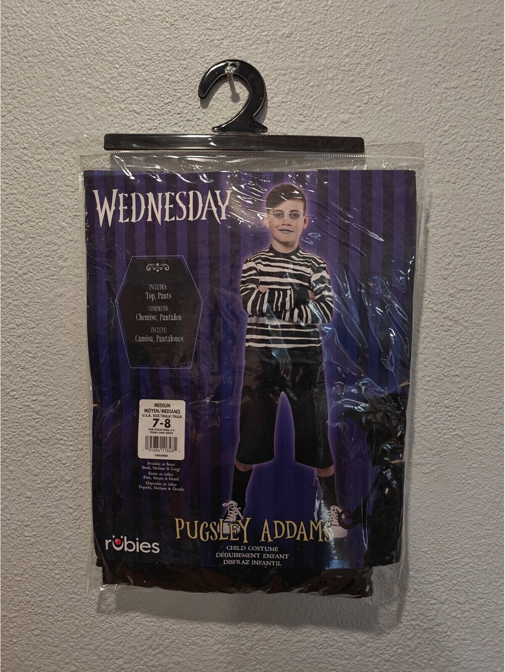 Rubie's Wednesday Pugsley Addams Child Costume Size Medium 7